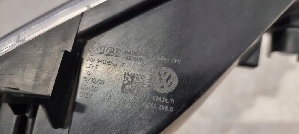 фото №10, Противотуманная фара led drl volkswagen t-roc 17-21