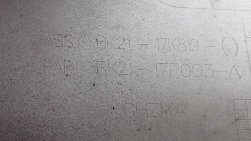 фото №16, Ford transit custom góra бампер перед bk2117f003a