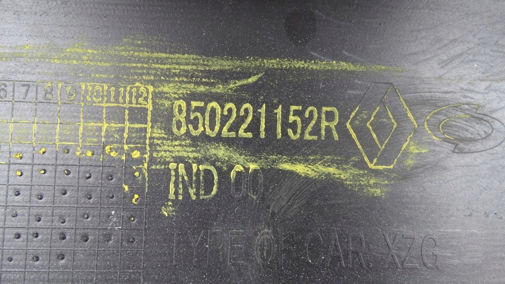 фото №10, Бампер оболонка задня 850221152r renault koleos ii