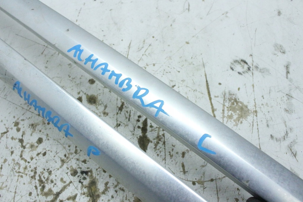 фото №7, Рейлинги кровельные комплект хром seat alhambra ii 7n