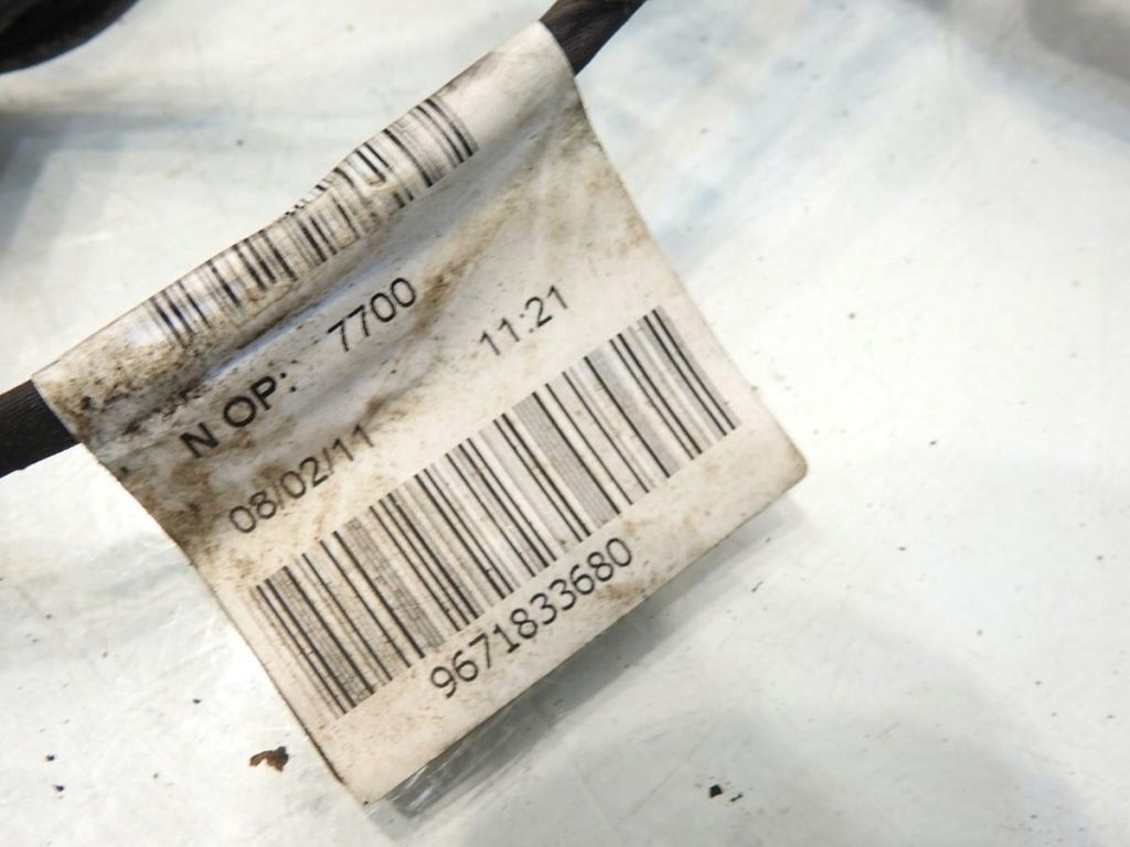 фото №11, Жгут электропроводка отсек двигателя peugeot 508 i 1.6 e-hdi 9671833680