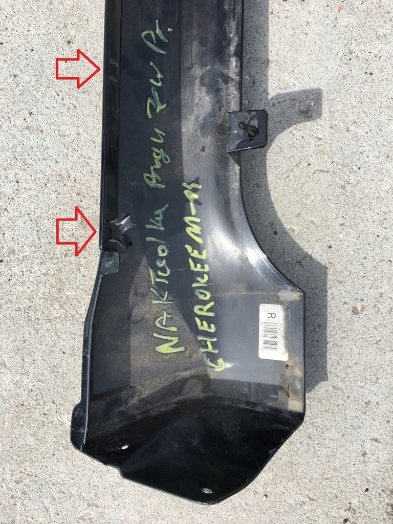 фото №9, Jeep grand cherokee 11-14 - молдинг порог правая