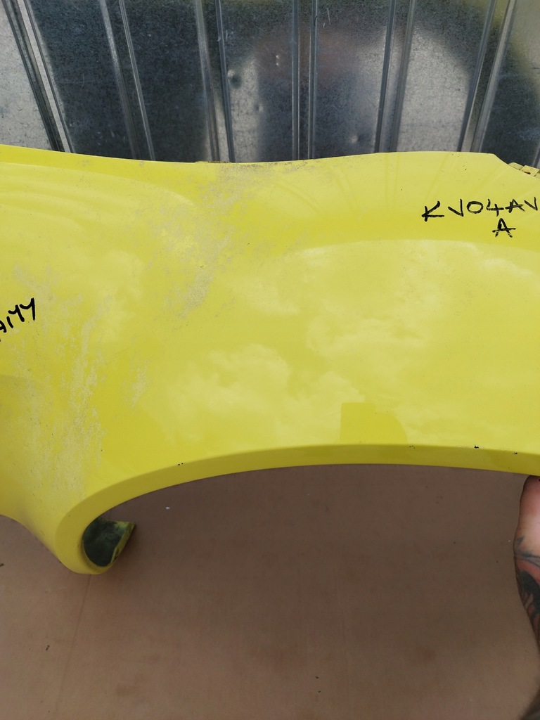 фото №6, Крила правий перед smart roadster 452 lata 2003-2005 жовтий