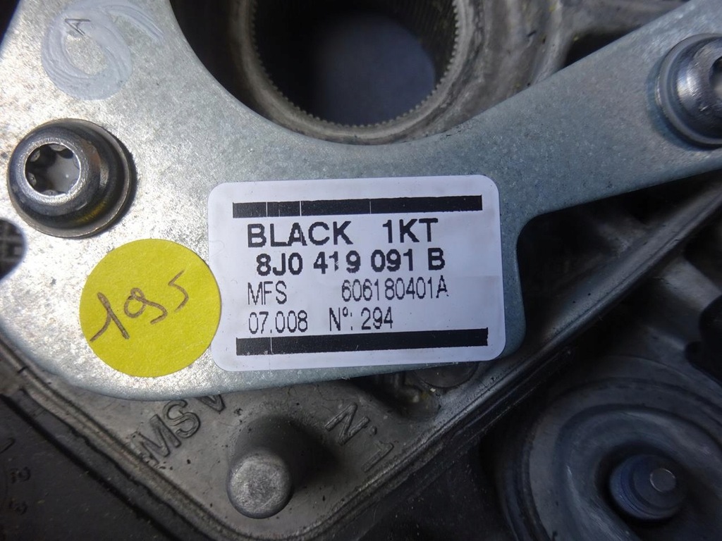 фото №14, Audi tt 8j a3 8p lift повітропровід шкіра мультифункція 8j0419091b