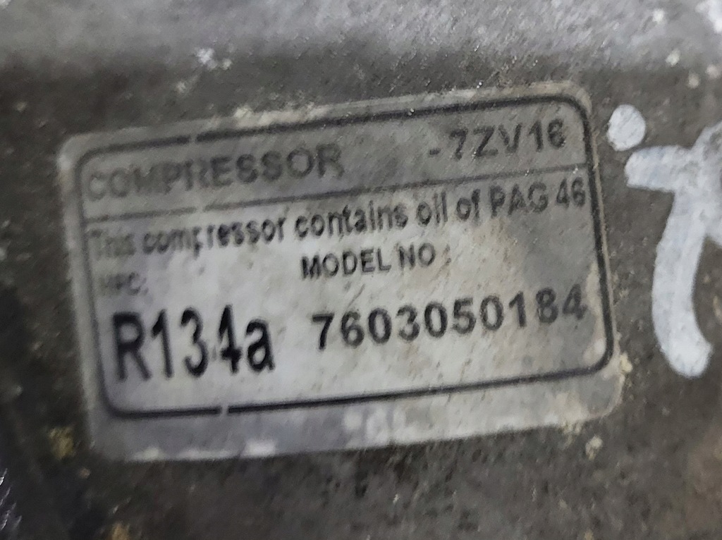 фото №6, Компрессор кондиционера audi a3 8l lift 1,9 tdi