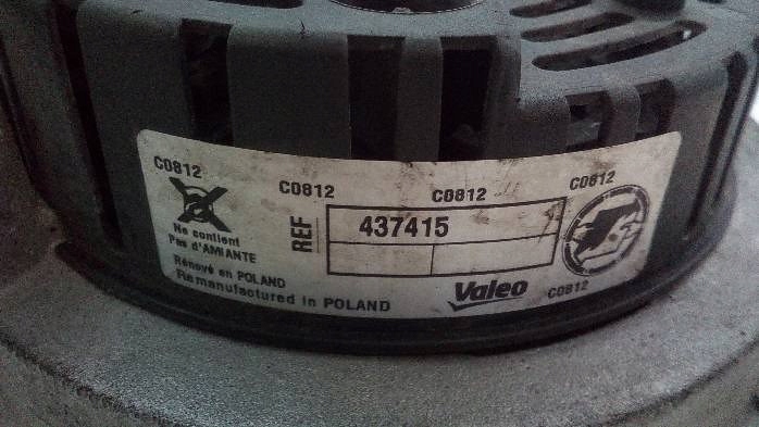 Генератор mercedes a170 1,7 cdi c542771a Недорого