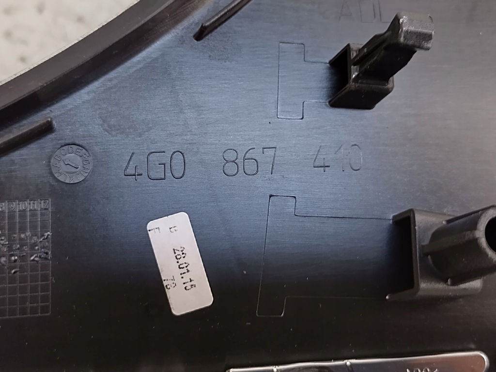 фото №12, Audi a6 s6 c7 4g lift 15-18 накладки двері декори шліфований алюміній kpl