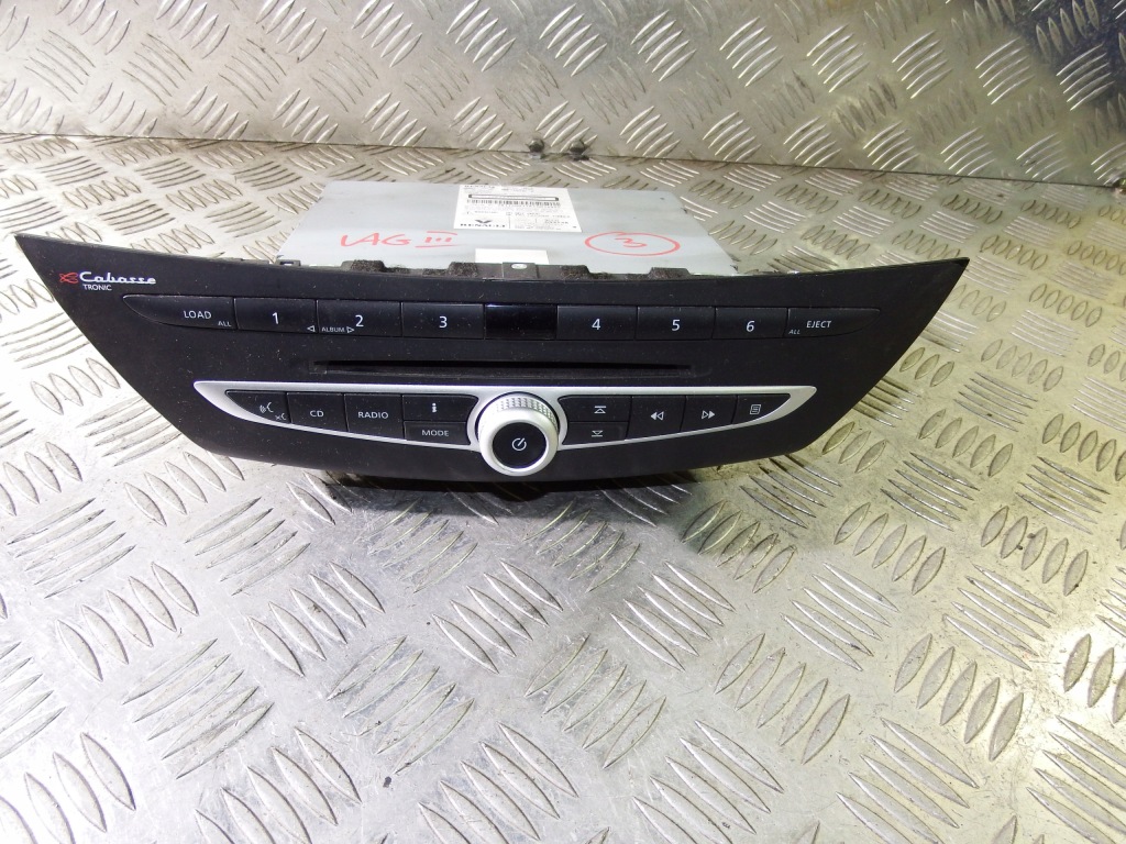 фото №1, Радіо cd cabasse renault laguna iii 281150017r пошкоджений кнопка