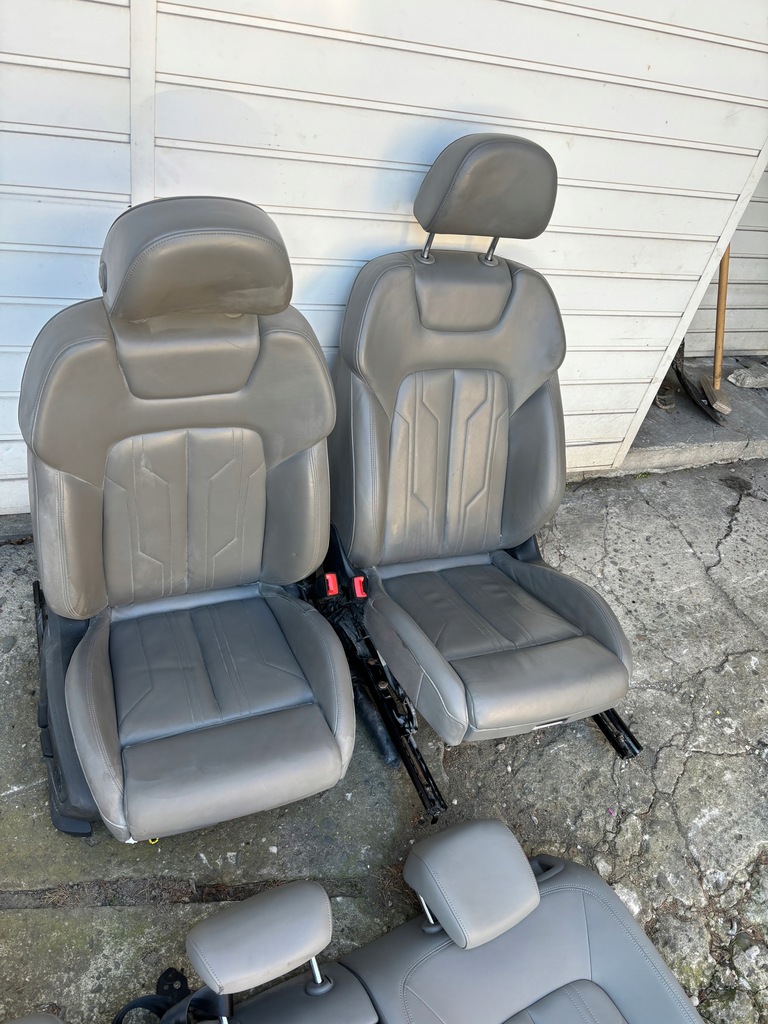 фото №6, Audi a7 c8 сиденья заднее сиденье кожа europa