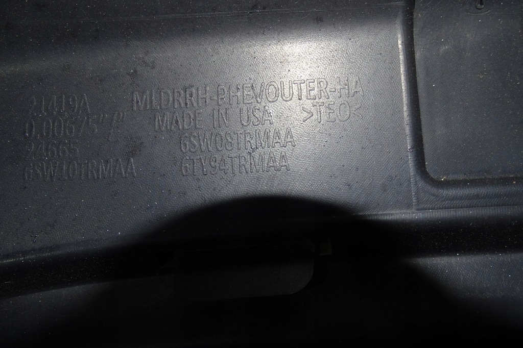 фото №16, Jeep wrangler jl молдинг крыла задняя правая