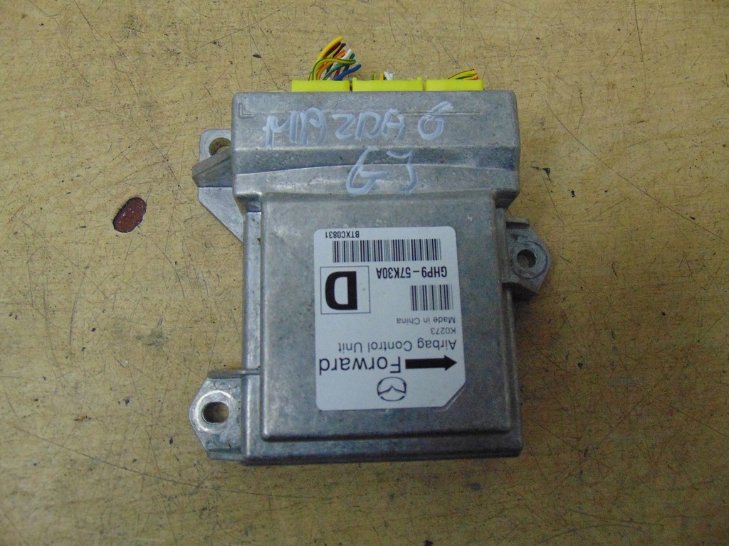 фото №1, Датчик модуль подушка безпеки mazda 6 gj 2012- +роз'єми