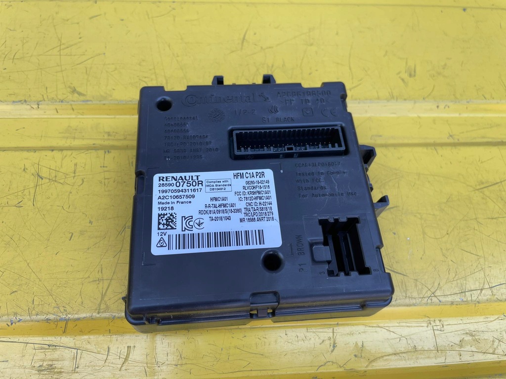 фото №1, Renault clio v модуль блок керування 285900750r