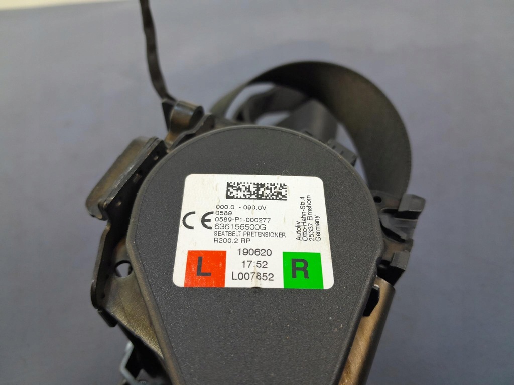 фото №5, Bmw 3 g20 pas безпеки задня лівий 636156500