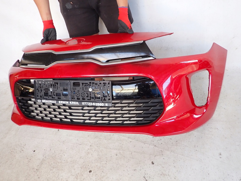 фото №10, Kia rio iv 17- бампер перед передний 86510-h8050