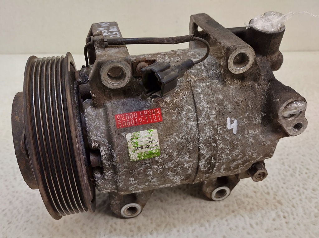фото №6, Nissan pathfinder r51 05-10 2.5 dci компресор кондиціонера 92600-eb30a