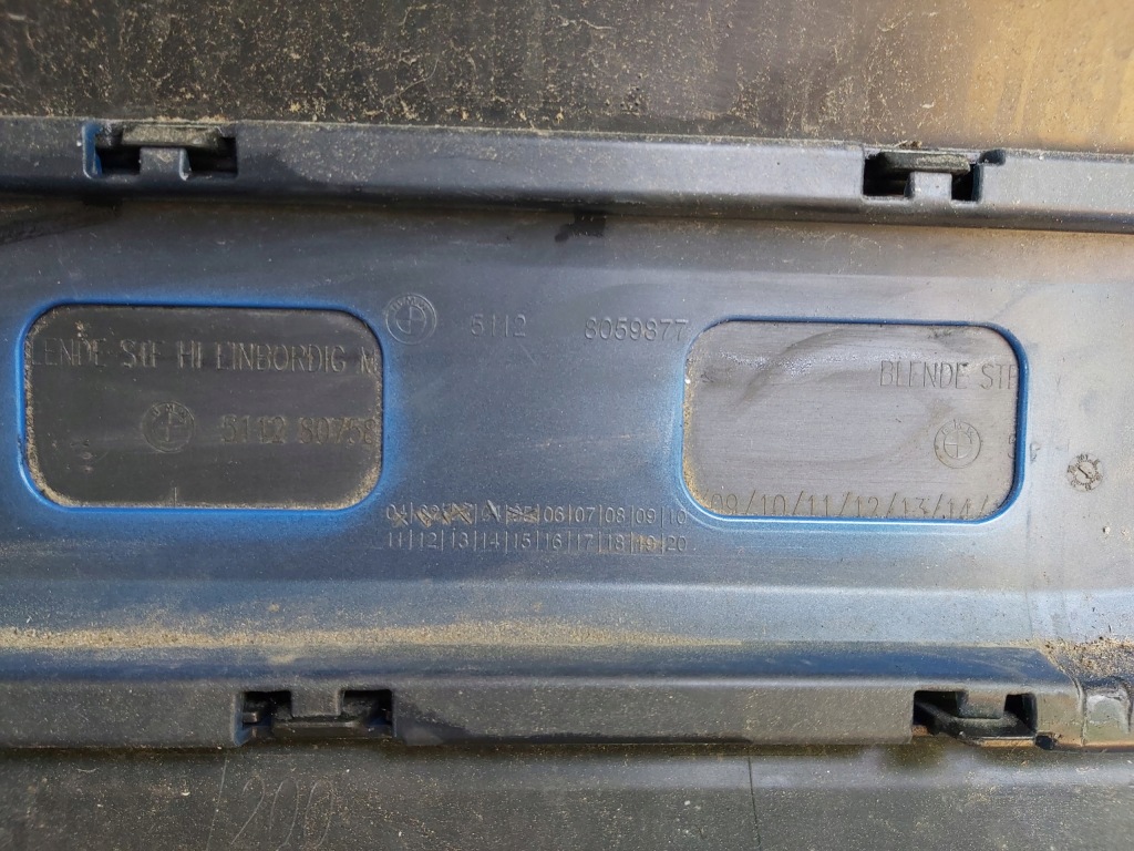 фото №9, Bmw оригинальный номер 8059877 набор бампер