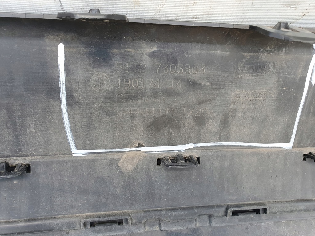 фото №15, Бампер задний спойлер bmw x1 e84 lift