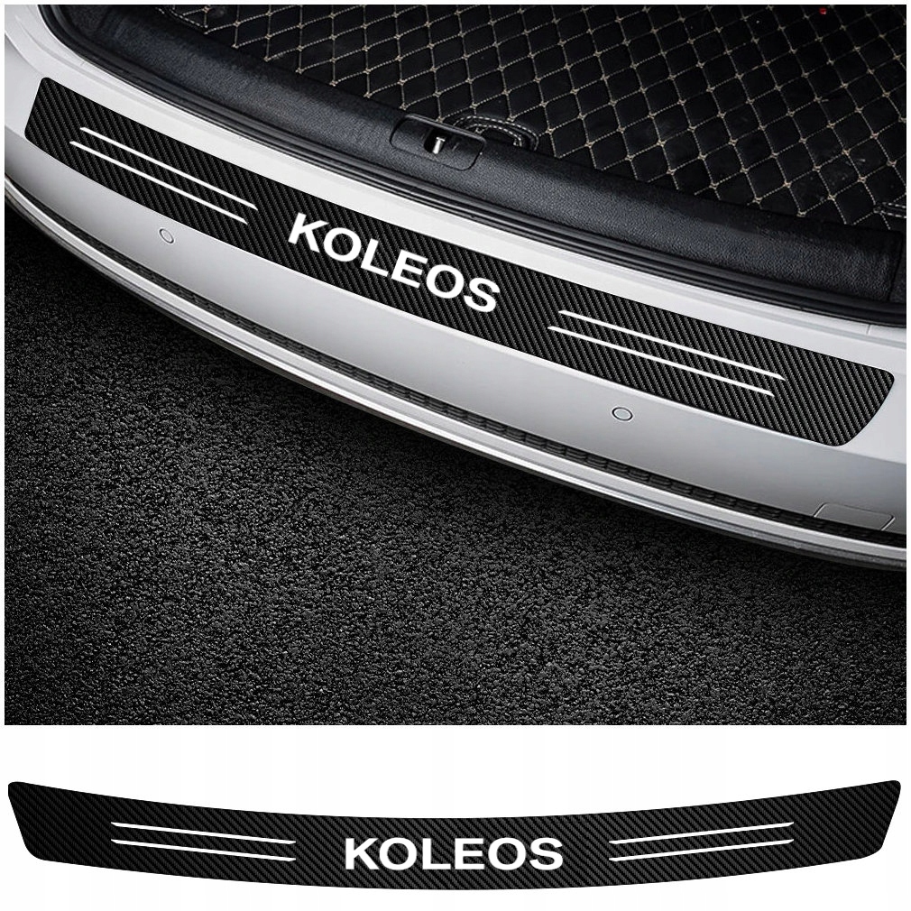 фото №1, Наклейка пленка защитная бампер renault koleos