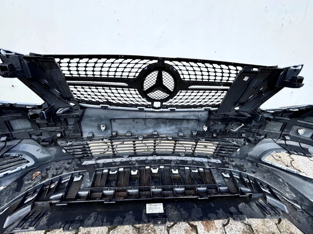 фото №9, Mercedes v klasa бампер перед передний w447 przedlift