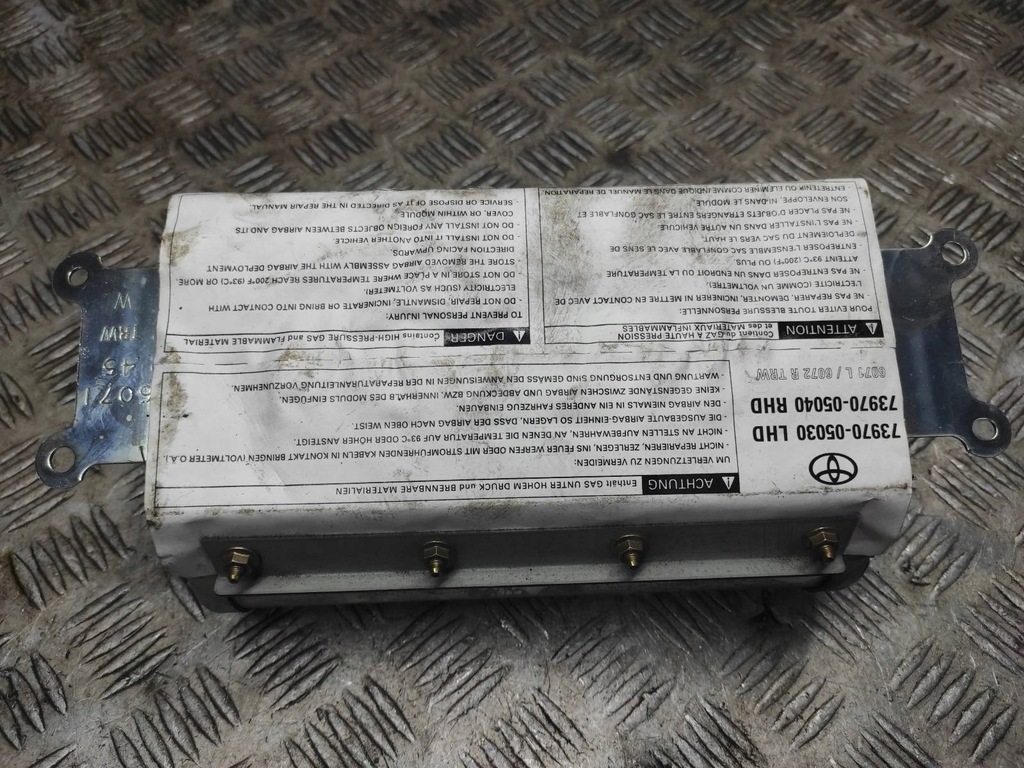 фото №15, Набір postrzałowy подушка безпеки toyota avensis t22 2.0td