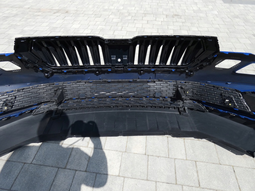 фото №14, Бампер решітка радіатора ґрати skoda karoq lift