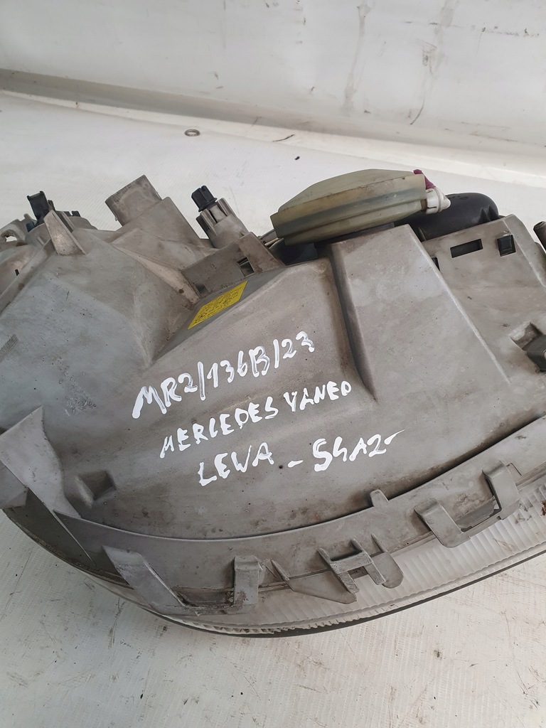 фото №8, Лампа лівий перед mercedes vaneo w414 01-05r.