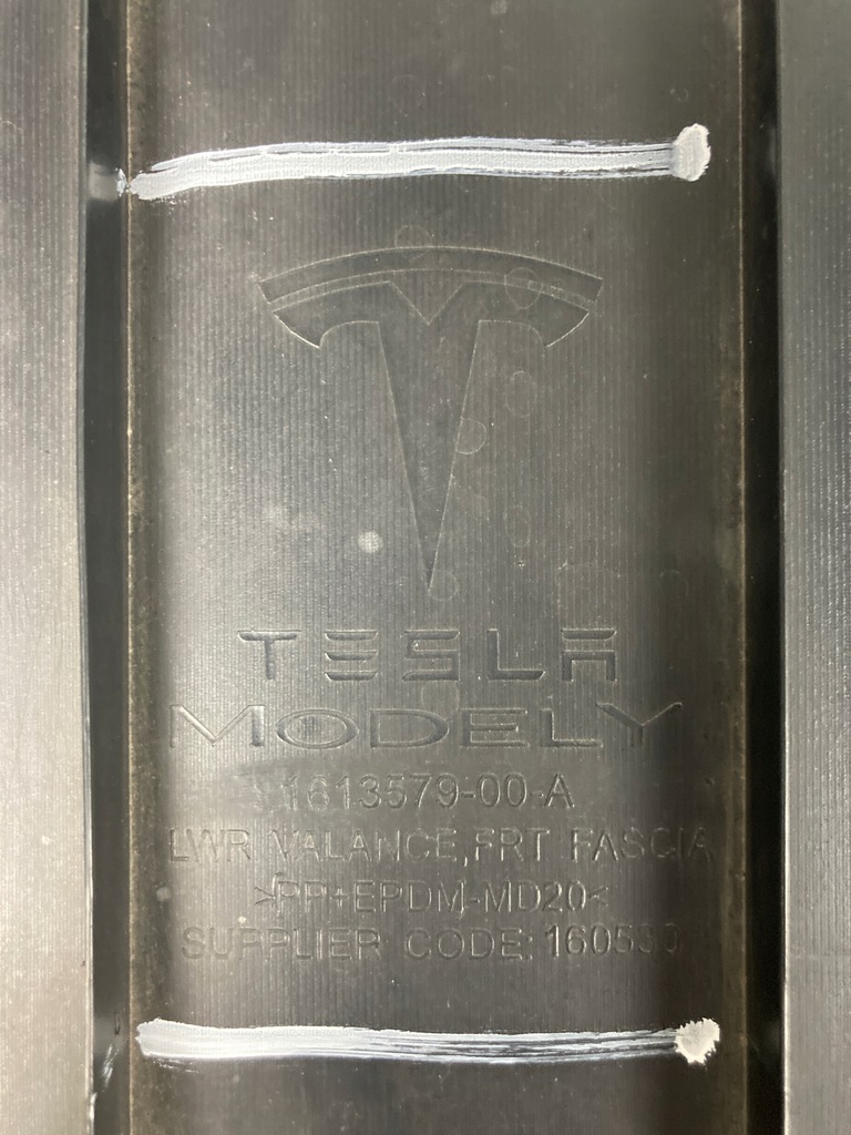 фото №10, Плита защита pod бампер передний tesla y