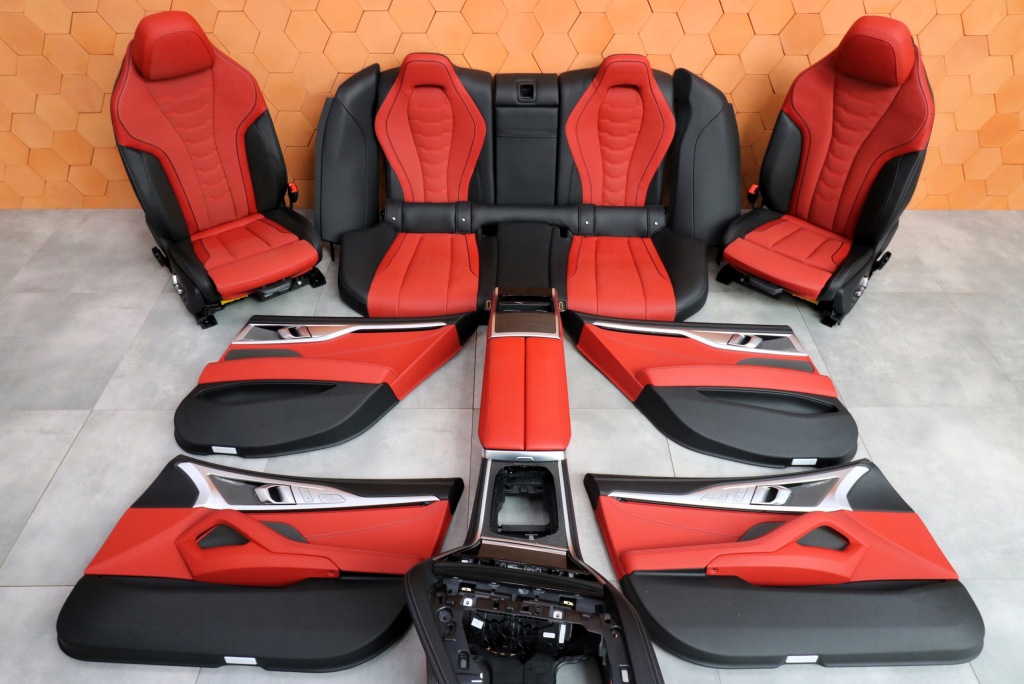 фото №1, Bmw g16 салон сиденья с подогревом вентиляция память harman fionarot 29 km!