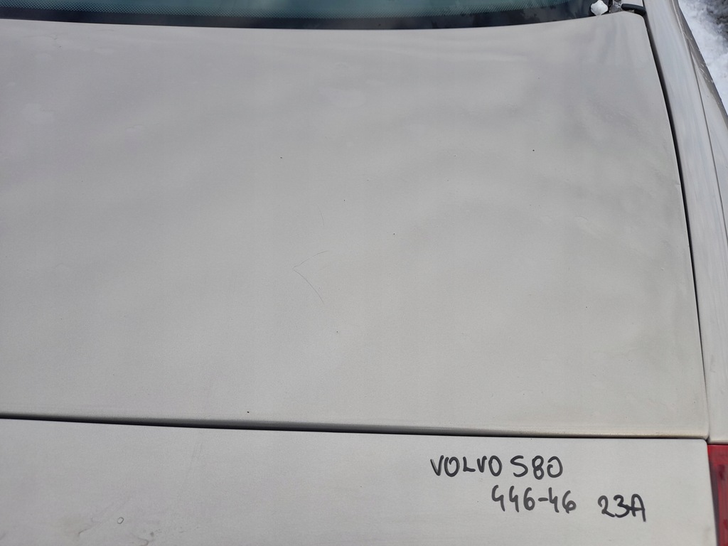 фото №7, Volvo s80 i крышка багажника багажника задняя задняя 446-46