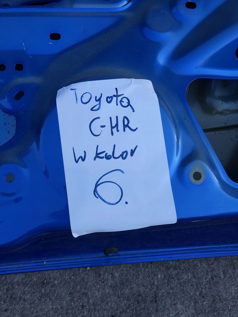 фото №6, Toyota c-hr кришка багажника багажника w колір ładna