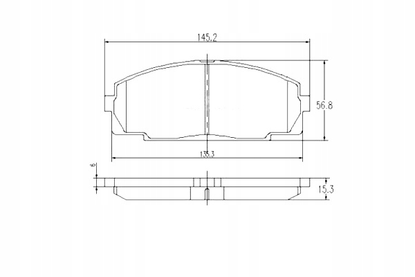 фото №1, Nipparts тормозные колодки тормозные toyota dyna 2.5 d4d nipparts