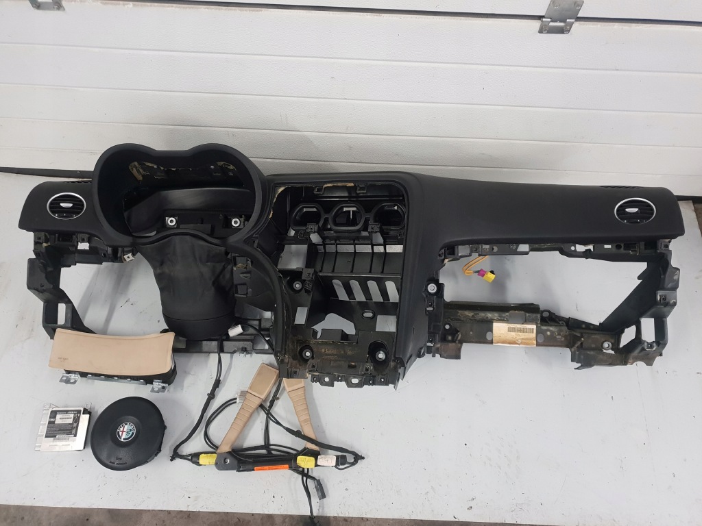 фото №4, Alfa romeo 159 air bag приборная панель консоль подушка