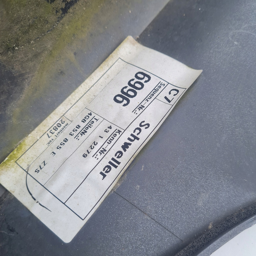 фото №6, Молдинг порог левая audi a7 4g8 sline