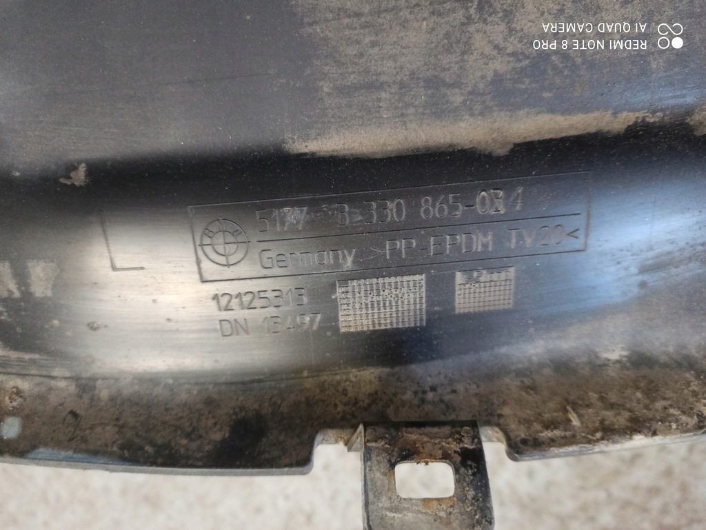 фото №10, Порог защита накладка порог левая bmw x3 e83 3330865 + направляющая 3330869