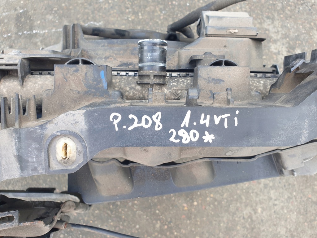 фото №7, Комплект радиатор вентилятор peugeot 208 1.4 vti