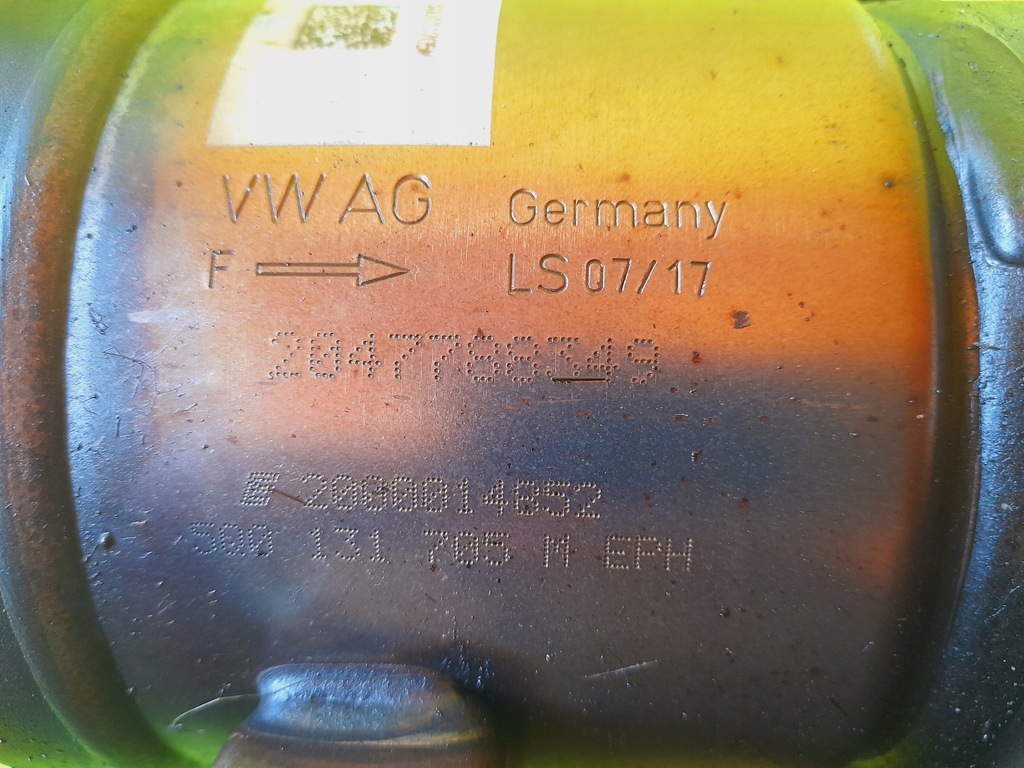 фото №7, Каталізатор фільтр dpf 1.6 tdi 5q0131705m audi q2 81a 17r