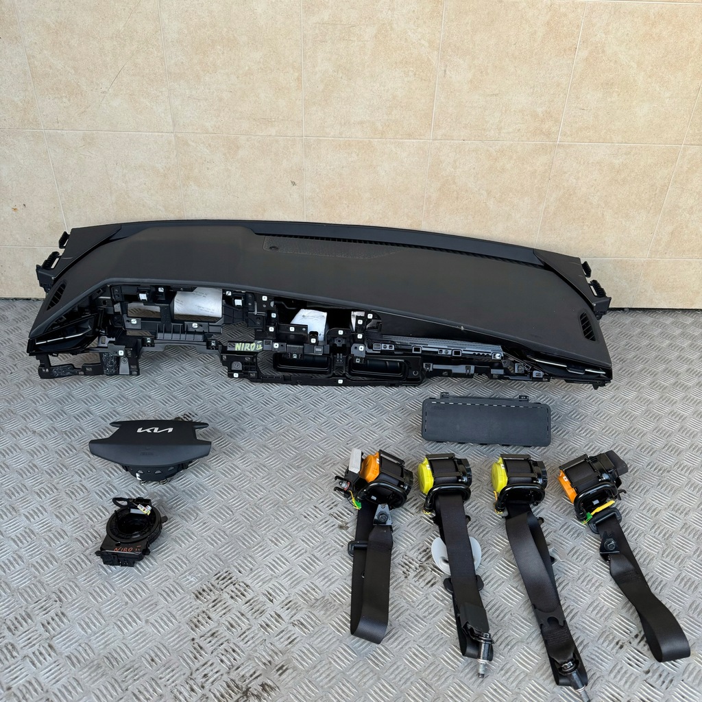 фото №7, Приборная панель комплектная подушка безопасности консоль ремни приборная панель kia niro ii 2023 rok