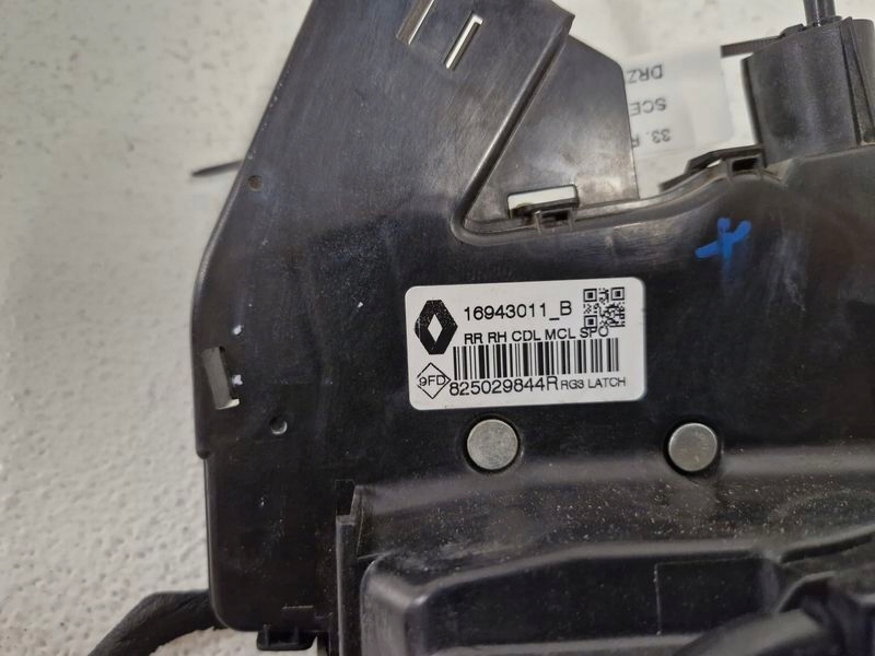 фото №10, Renault scenic iv 4 замок двері правий задня задній 4 pin 825029844r