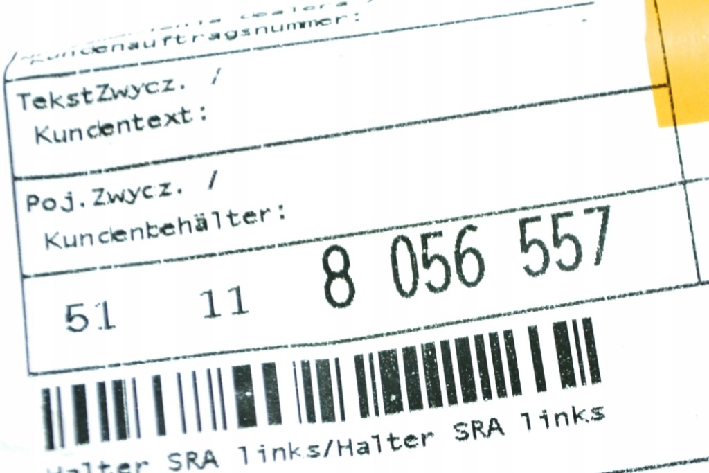 фото №7, Bmw x6 f16 лівий кронштейн розпилювача фара m 51118056557 8056557