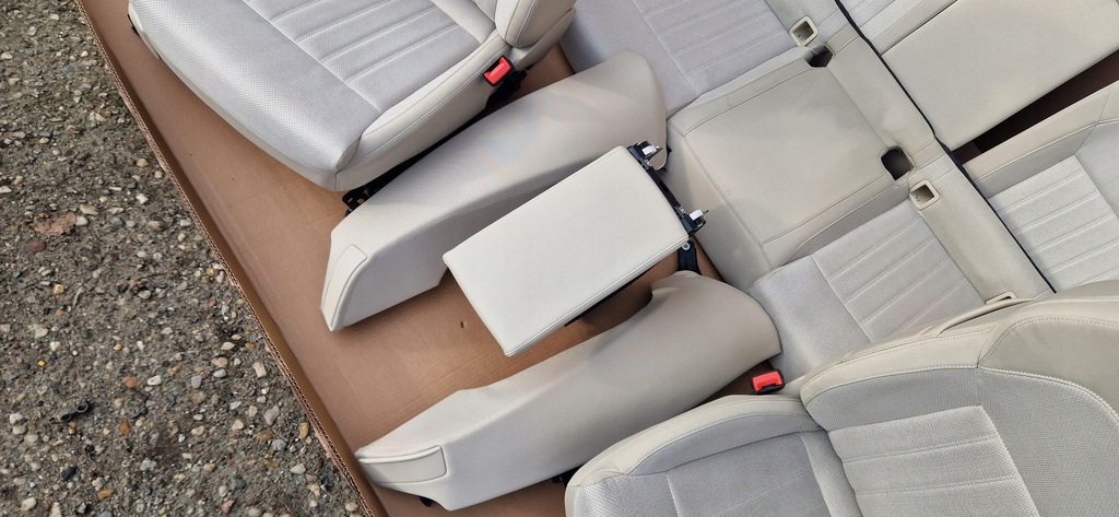 фото №10, Сидіння заднє сидіння обшивки skoda superb iii full електрика шкіра матеріал ideał