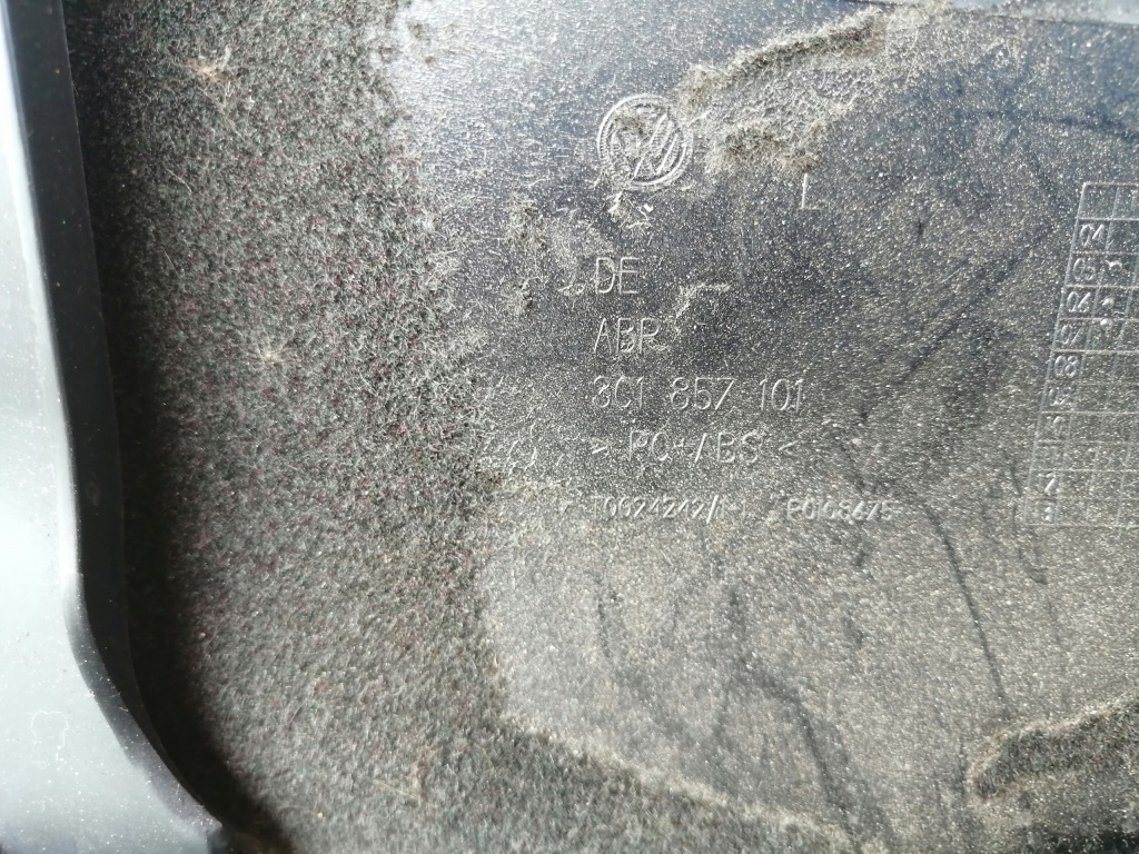 фото №7, Бардачок пасажира vw passat b6 8c1857101 чорний europa