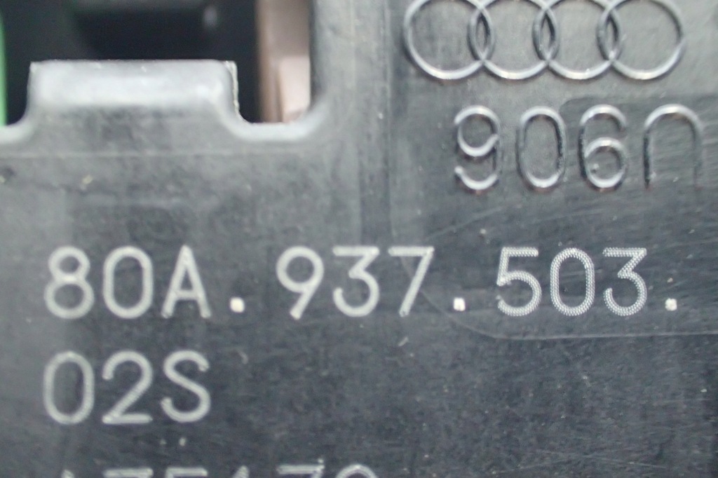 фото №7, Коробка предохранителей предохранители audi 80a937503 80a 937 503