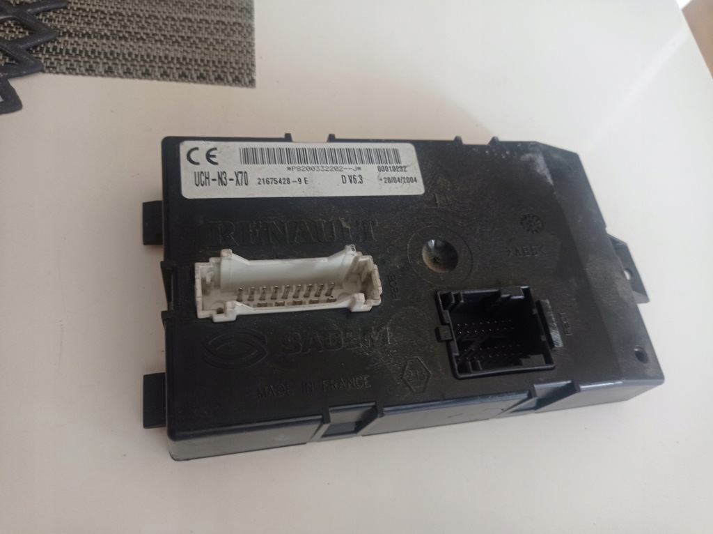 фото №1, Renault master ii - модуль uch 8200332202 n3 x70