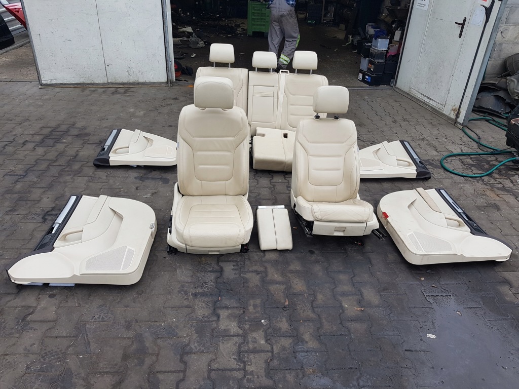 фото №1, Vw touareg ii 7p 10-18r сиденья кожаный europa