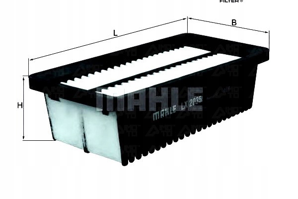 фото №2, Фильтр воздуха knecht 7701068104 md8554 pa7562 ap