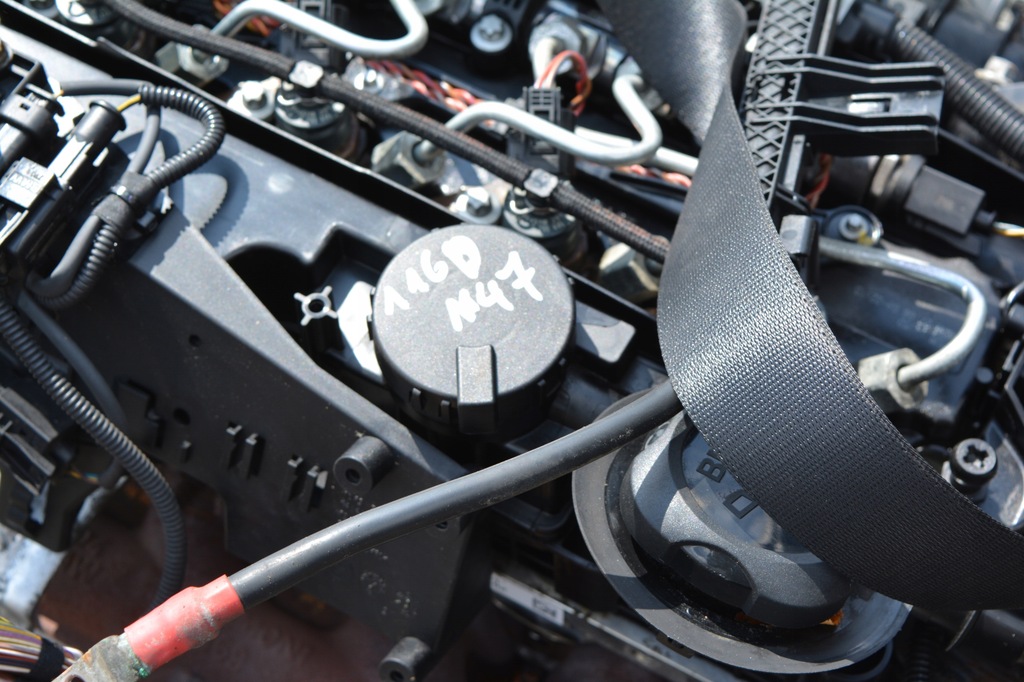 фото №13, Bmw 1 e87 lift 116d двигун kompletny справний n47d20a