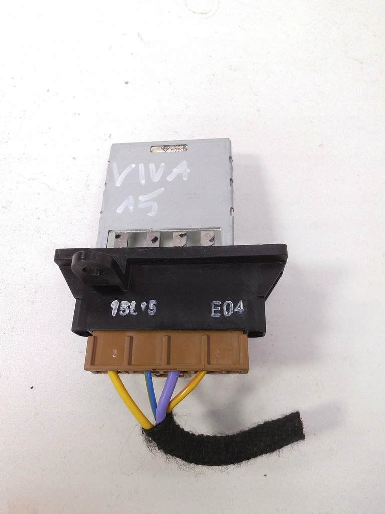 фото №1, Opel karl 2016 резистор резистор вентилятор