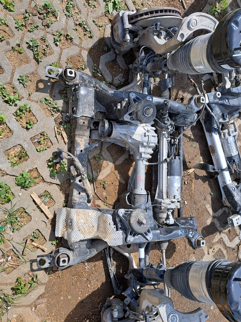 фото №4, Mercedes 167 підвіска привідний вал поворотний кулак підрамник