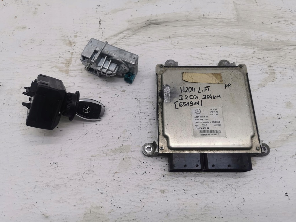 фото №1, Набор стартовый mercedes c-klasa w204 lift 2.2 cdi