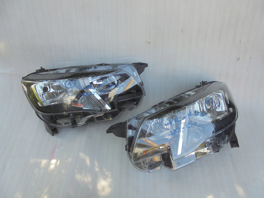 фото №1, Лампа фара правый левый peugeot partner rifter 9816826880 9816826980 eu